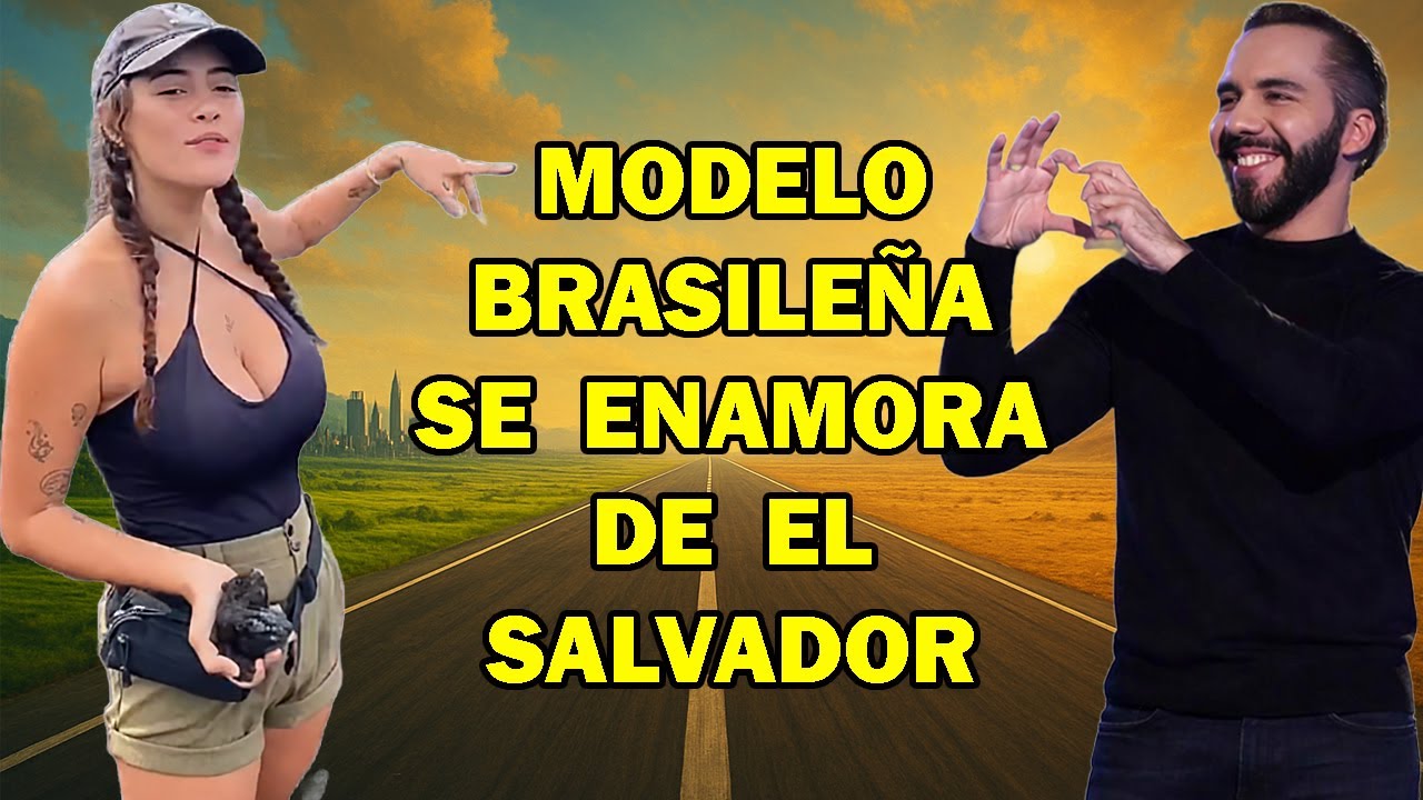 Famosa modelo brasileña quedó impresionada de El Salvador tras su visita