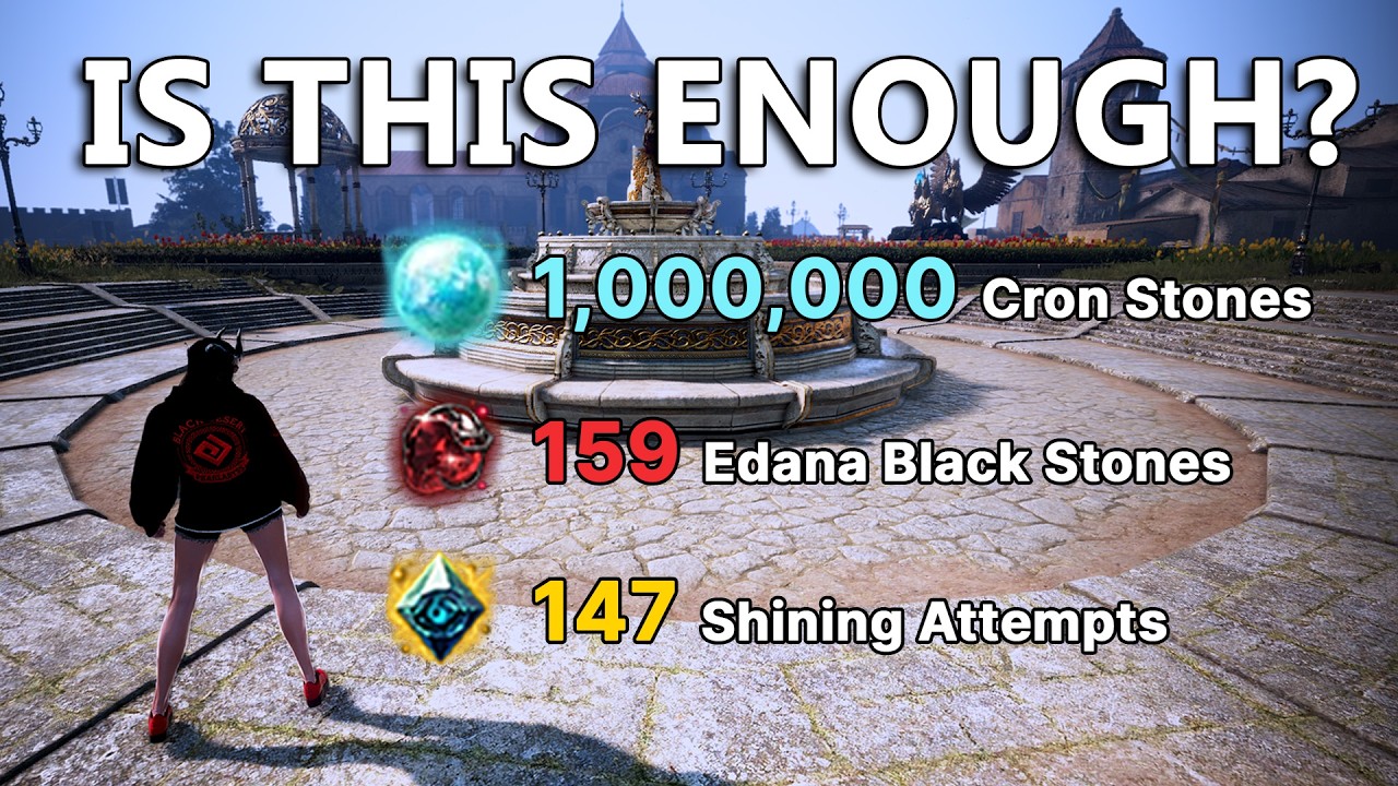 1,000,000 CRONS... IS IT ENOUGH? | Black Desert Online
