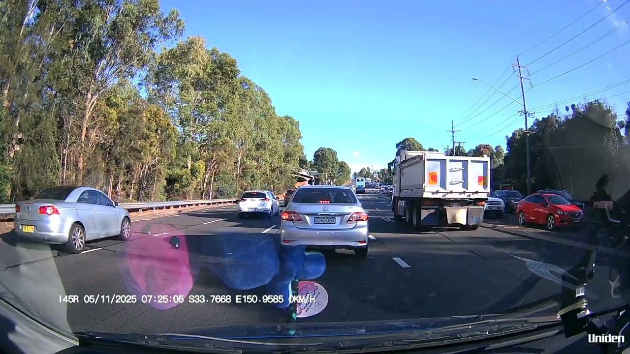Lane blocking Muppets 7. (0:20).  The Redness 54. ((0:38).