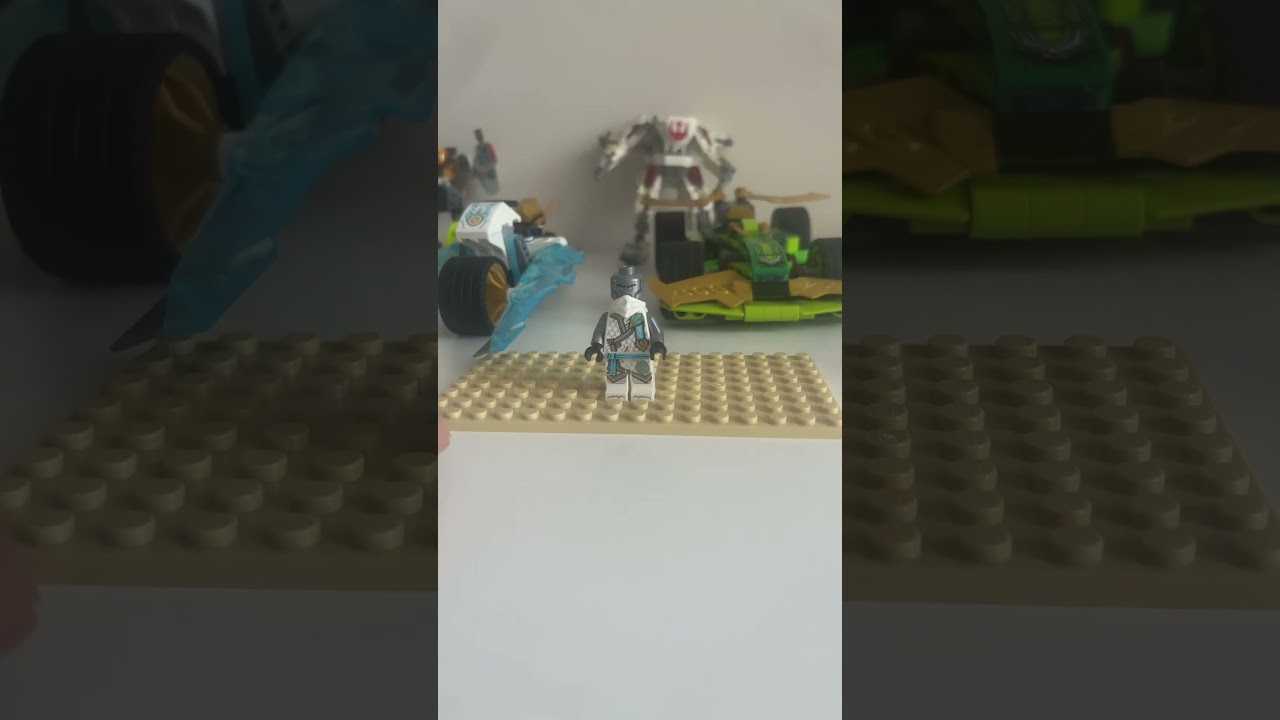 ZANE LEGO NINJAGO MINIFIGURE ICE MASTER 