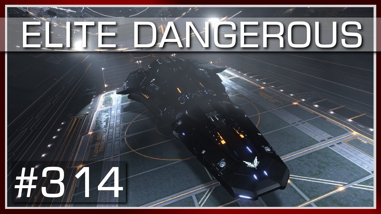 ELITE DANGEROUS | #314 | Der Fighter-Pilot Ruben wird zum Elite-Kämpfer - Frohes Fest