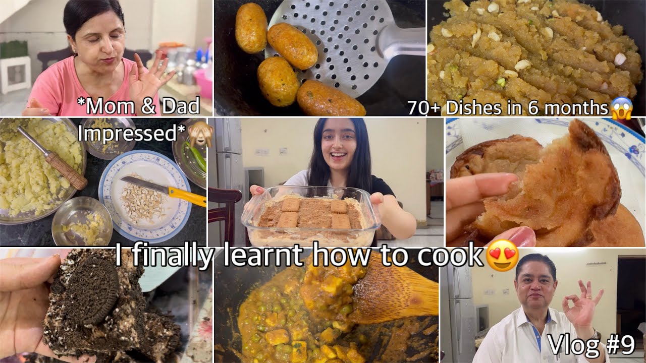 Cooking days in my Life! *I FINALLY learnt how to cook* 🥰 50+ dishes & desserts in 6 months🎀🧿 #vlog