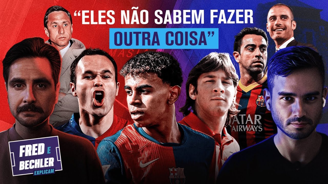 COMO A BASE DO BARCELONA FUNCIONA? E POR QUE ELA REVELA TANTOS CRAQUES? | FRED E BECHLER EXPLICAM