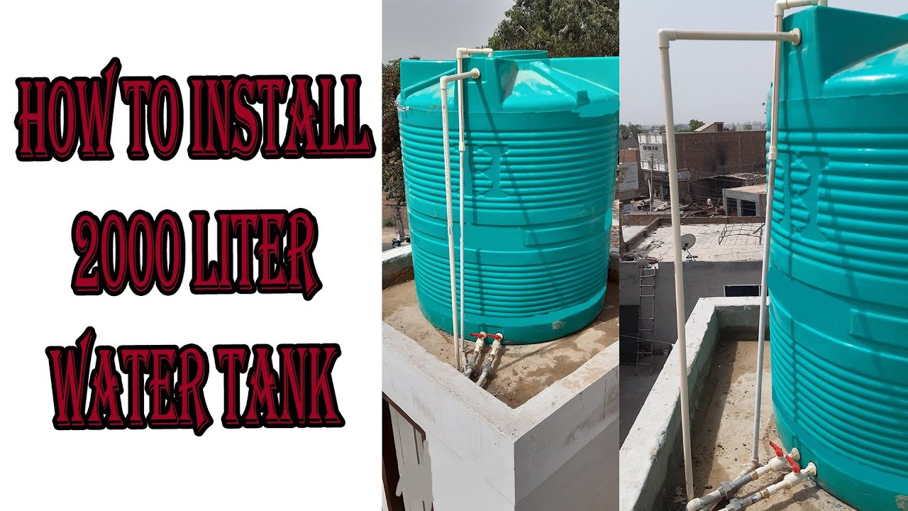 How To Install Water Tank|Cpvc Pipe Fitting|Plumber|2000 Ltr Water Tank