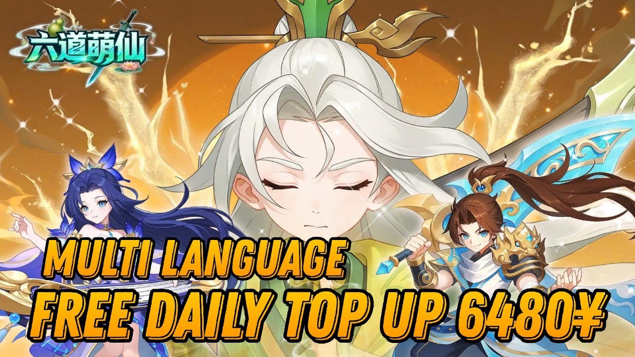 Rikudou Cultivation English - Free Daily Top Up 6480¥ + UR Hero + Ticket Gacha & Disc 99% / X7 Game