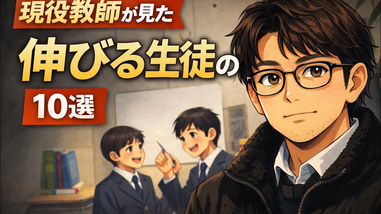 #11 現役教師からみた成績が伸びる生徒の特徴10選