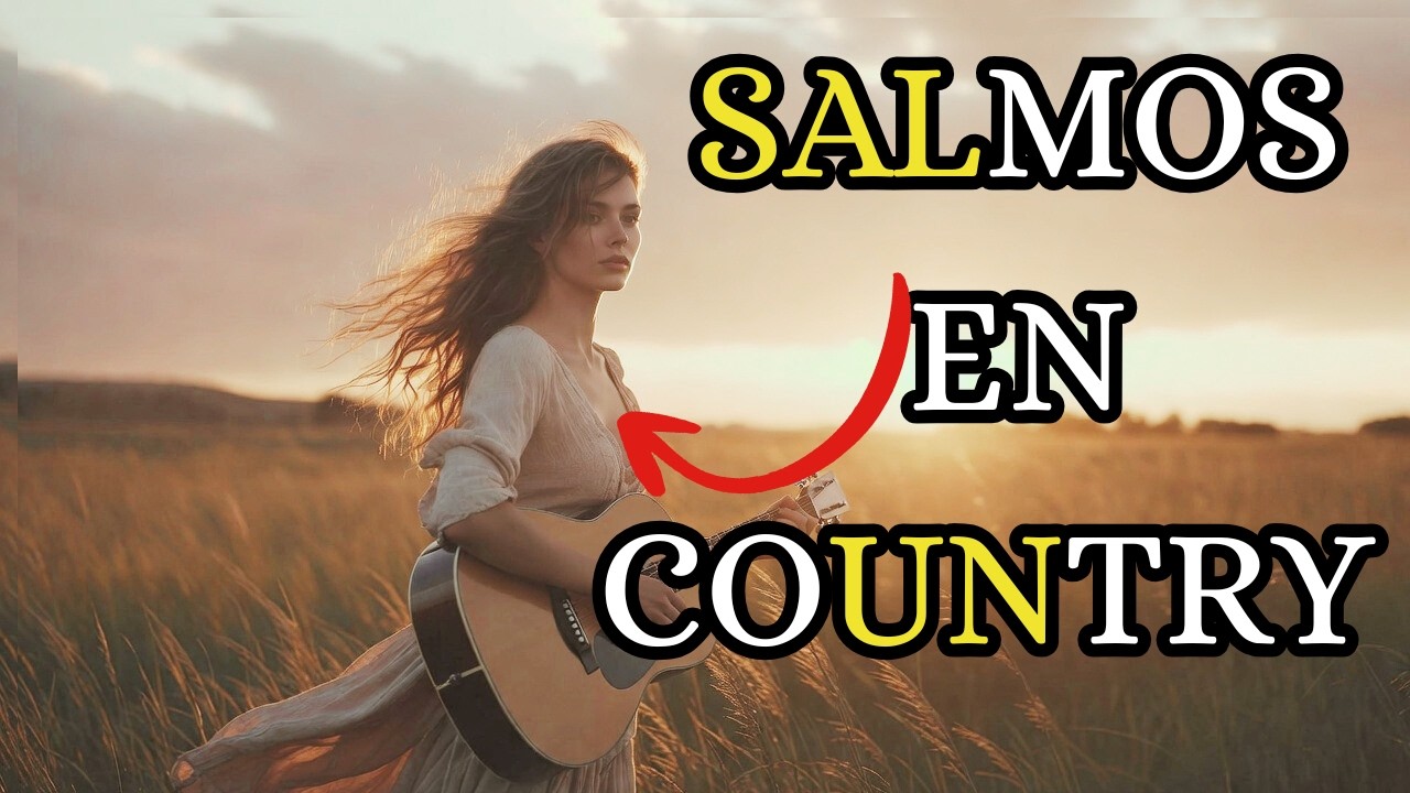 🔥 PODER DE DIOS: Salmos Country que Rompen la Tristeza y Traen Esperanza 🎶🕊️#salmos #musica 🎸🙏