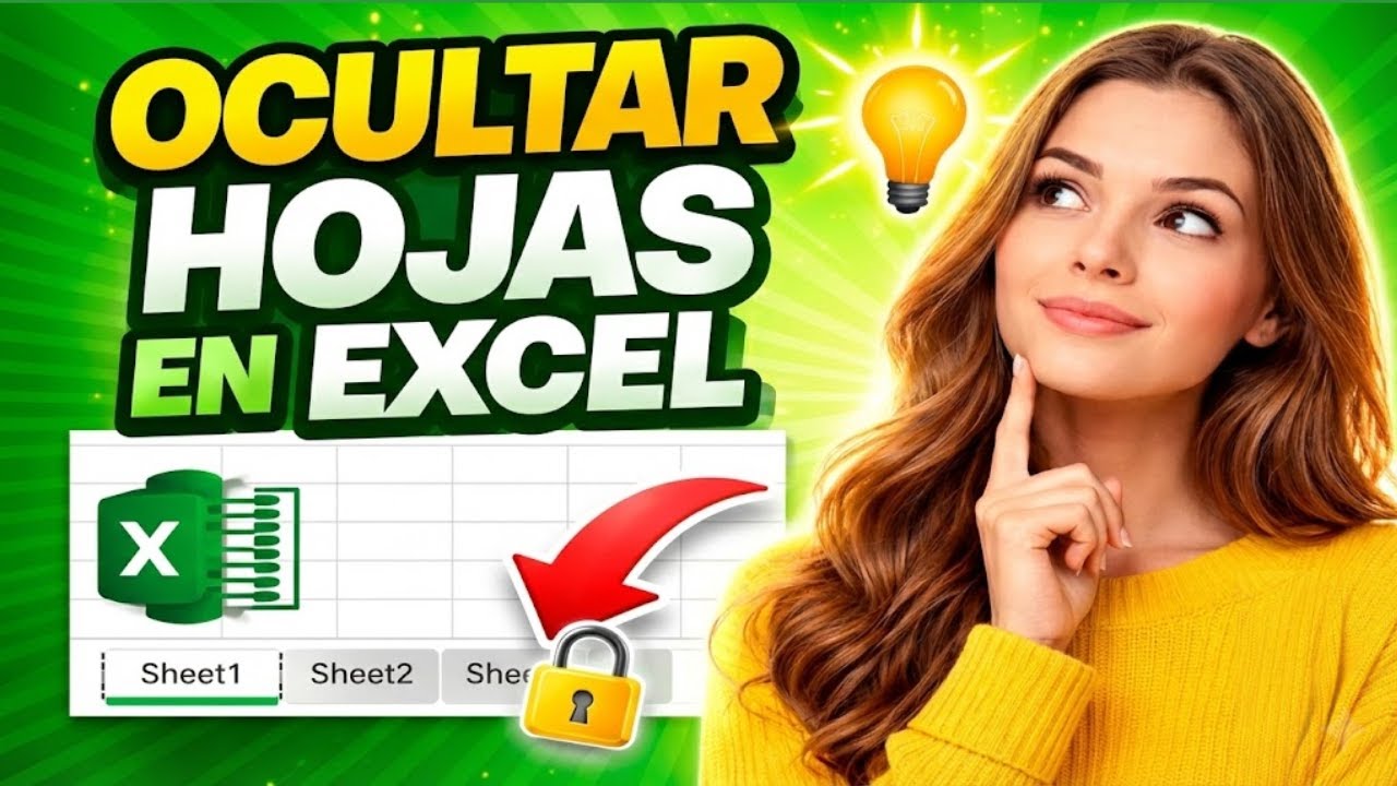 Ocultar Hojas en Excel: Método Rápido, Menú y Bloqueo con Contraseña