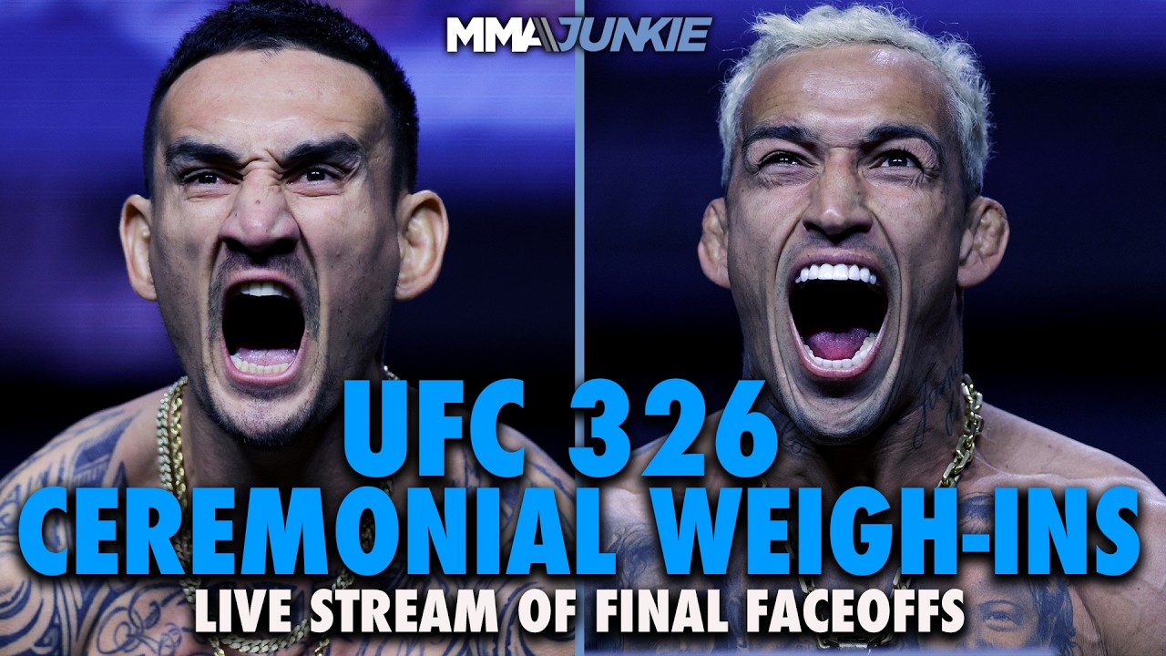 🔴 UFC 326: Holloway vs. Oliveira 2 ceremonial weigh-in and faceoffs