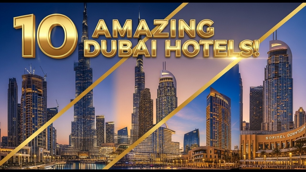 10 самых крутых отелей рядом с торговым центром Dubai Mall, которые вам стоит посетить!