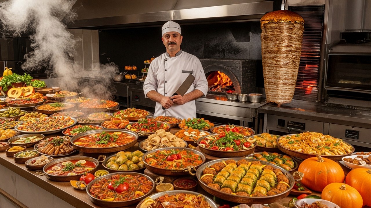 Epic Turkish Food Compilation! Traditional Dishes, Pastries & Desserts