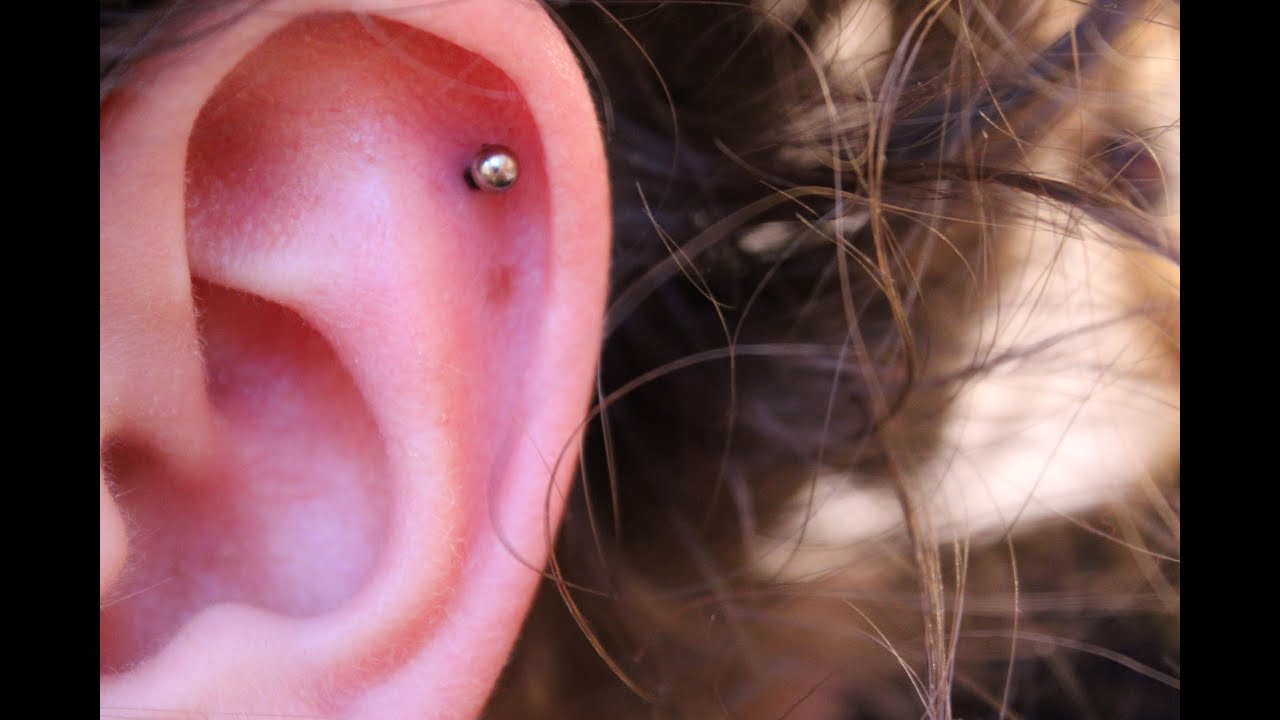 Helix-Piercing - erste Erfahrungen