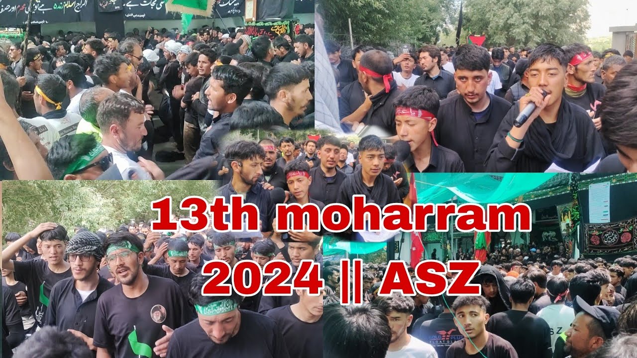 13th muharram 2024 / Anjuman-e- Sahib Zaman kargil  sankoo