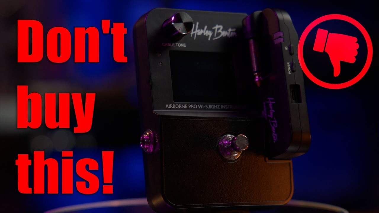 К сожалению, ПЛОХО: Harley Benton AirBorne Pro 5.8GHz