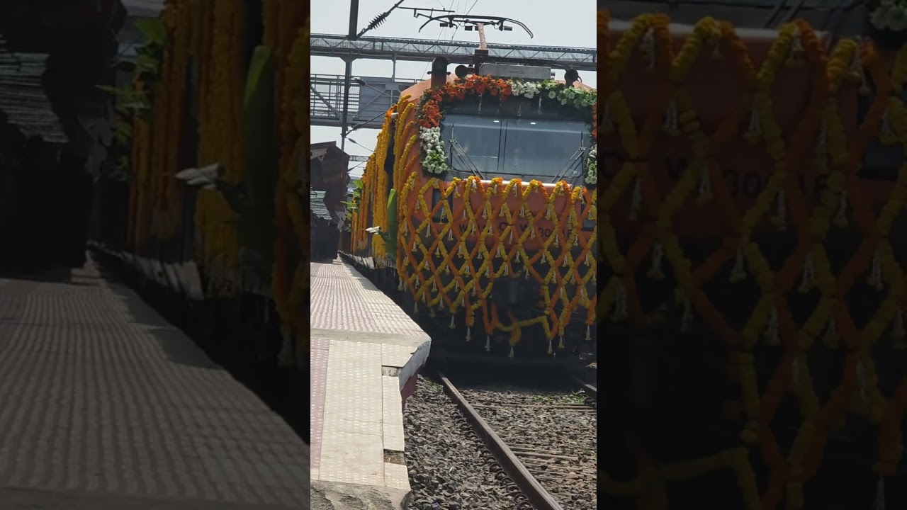Inaugural ceremony of Amrit bharat thiruvananthapuram north - charlapalli #youtube #train #travel 
