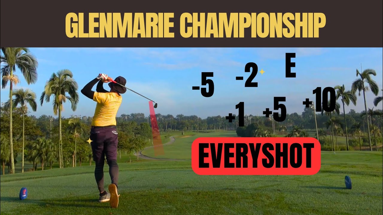 Every Shot playing Glenmarie Golf Championship Garden Course (Front Nine)  #golf #foremostgolf