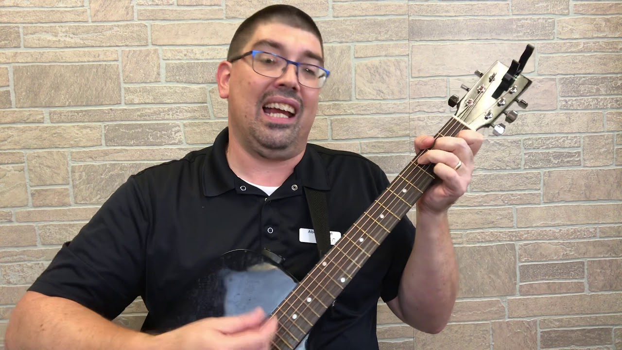 His Eye Is on the Sparrow (guitar tutorial)