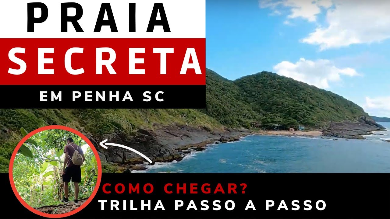 TRILHA PASSO A PASSO QUE SAI NA PRAIA DA GALHETA E PRAIA DA GALHETINHA (Pela Praia São Miguel Penha)