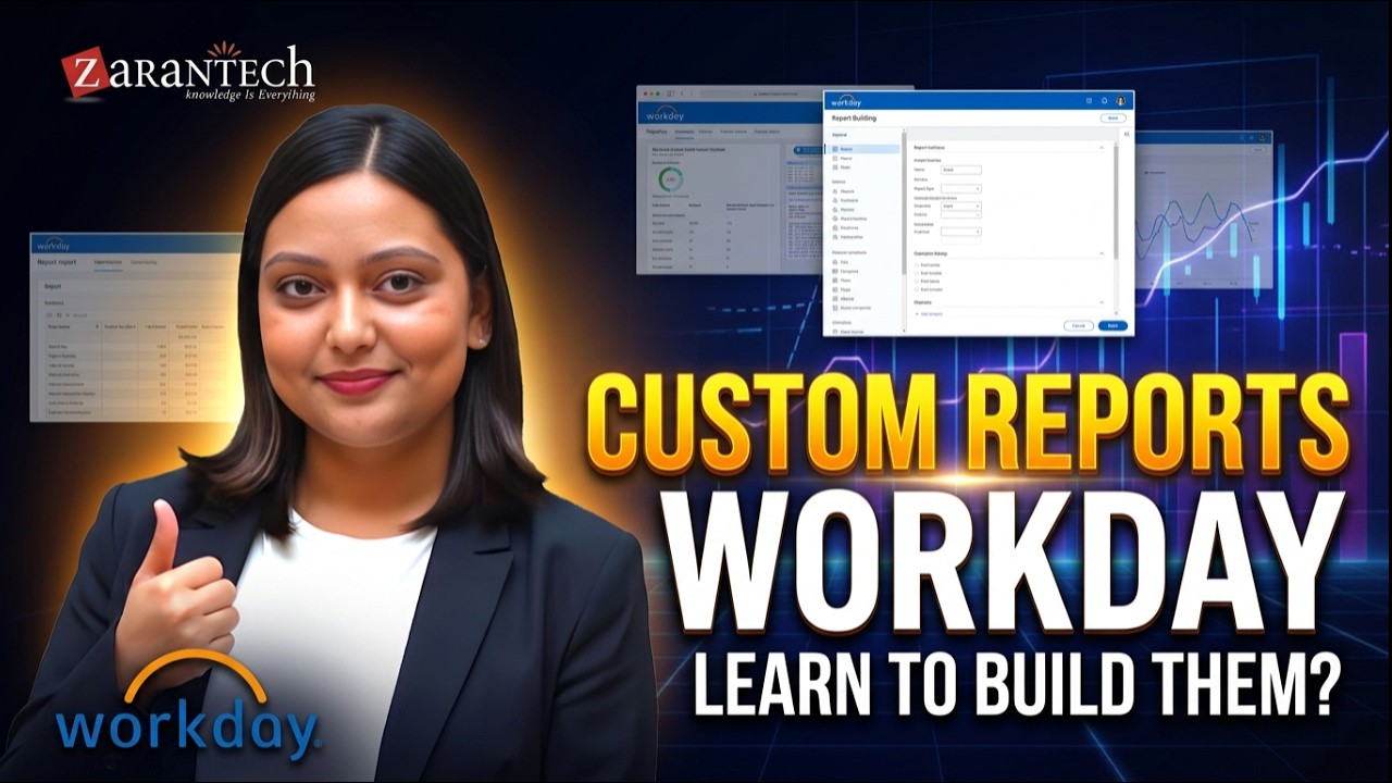 Workday: создание пользовательских отчетов | ZaranTech