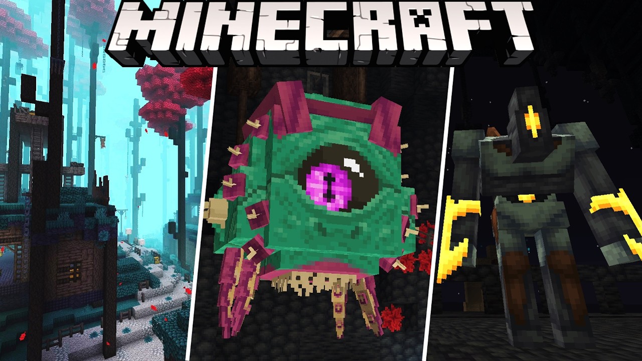 Minecraft: HAL&Aacute;LOS KAZAMAT&Aacute;K! - Mine Cells Mod Bemutat&oacute;