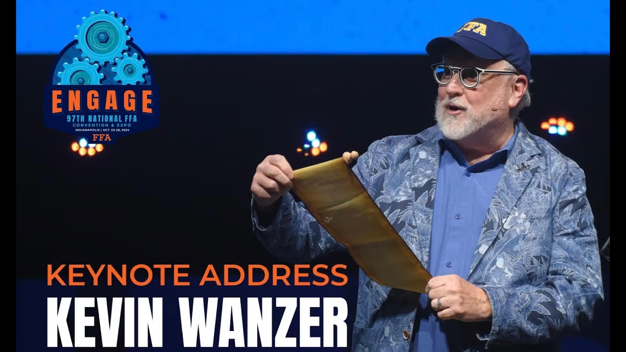Future Farmers of America: FFA National Convention 2024 Opening Session Keynote Speaker Kevin Wanzer