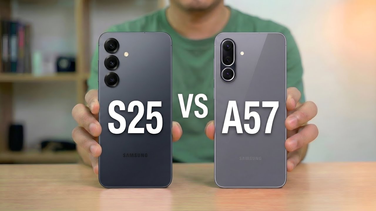 Samsung Galaxy S25 против Samsung Galaxy A57