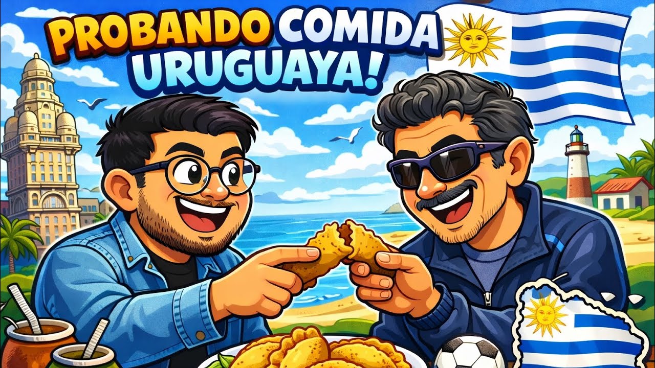PROBANDO COMIDA URUGUAYA 🇺🇾 ¿VALDRÁ LA PENA?