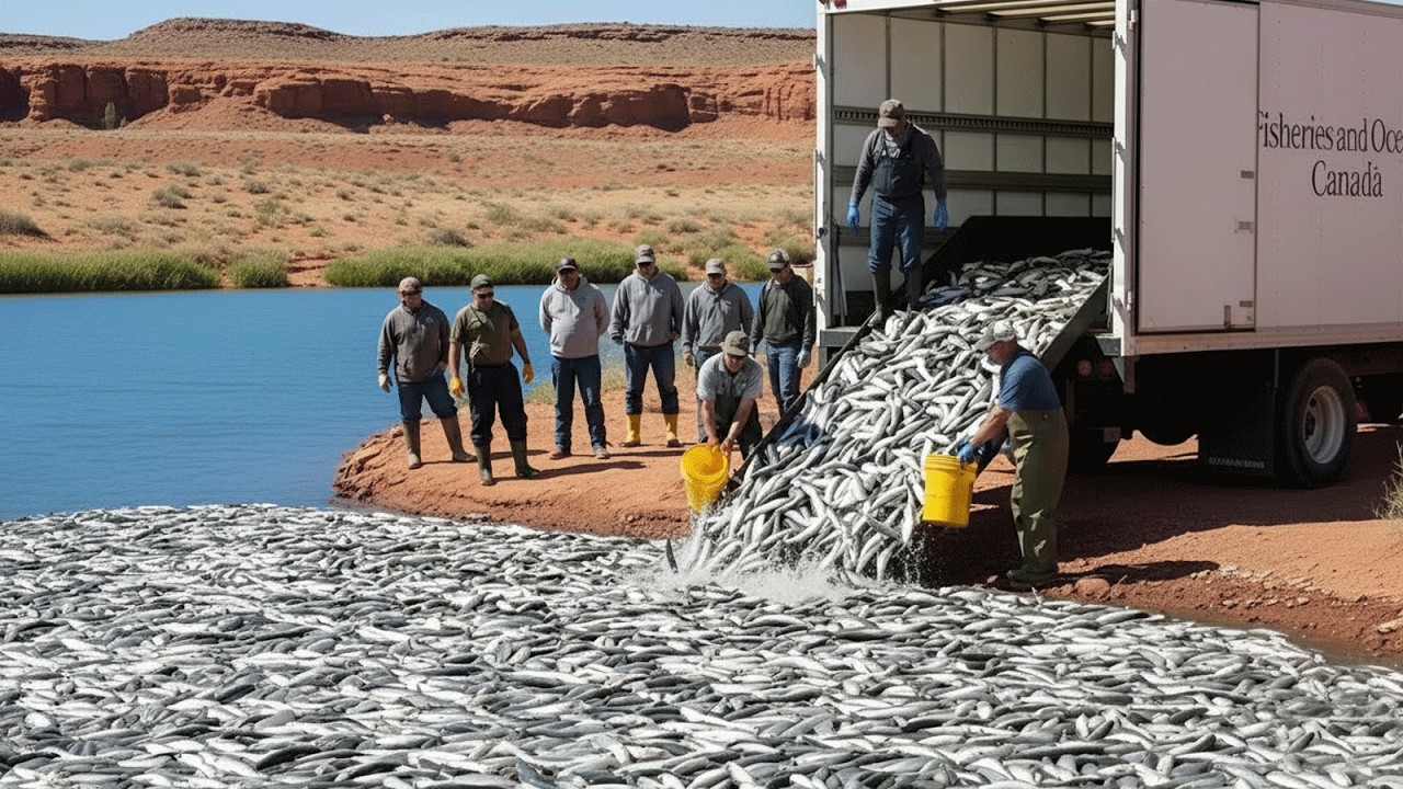 O Canadá Soltou 8.000 Salmões nos EUA — Anos Depois, os Cientistas Ficaram Aterrorizados