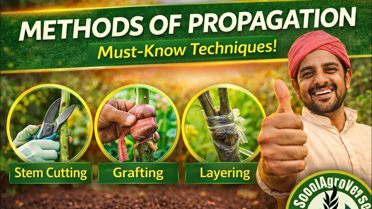 Method of Propagation| “Multiply Your Plants FAST|ICAR, JRF, NABARD, afo, Bihar agriculture exams.