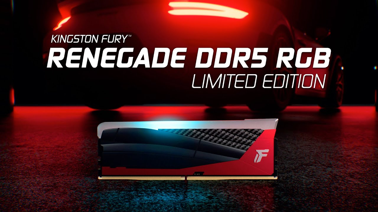 DDR5 RGB Memory with speed of 8000MT/s &ndash; Kingston FURY Renegade DDR5 RGB Limited Edition
