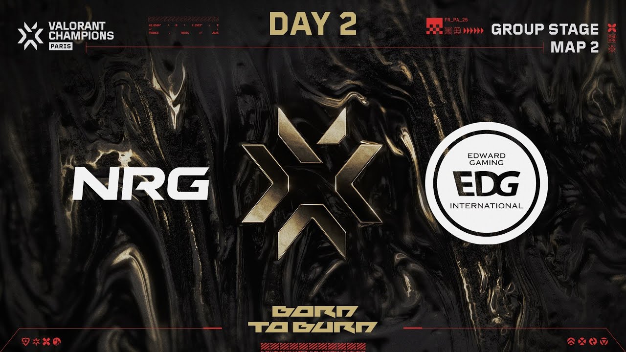 NRG vs. EDG — VALORANT Champions Paris — Group Stage — Map 02