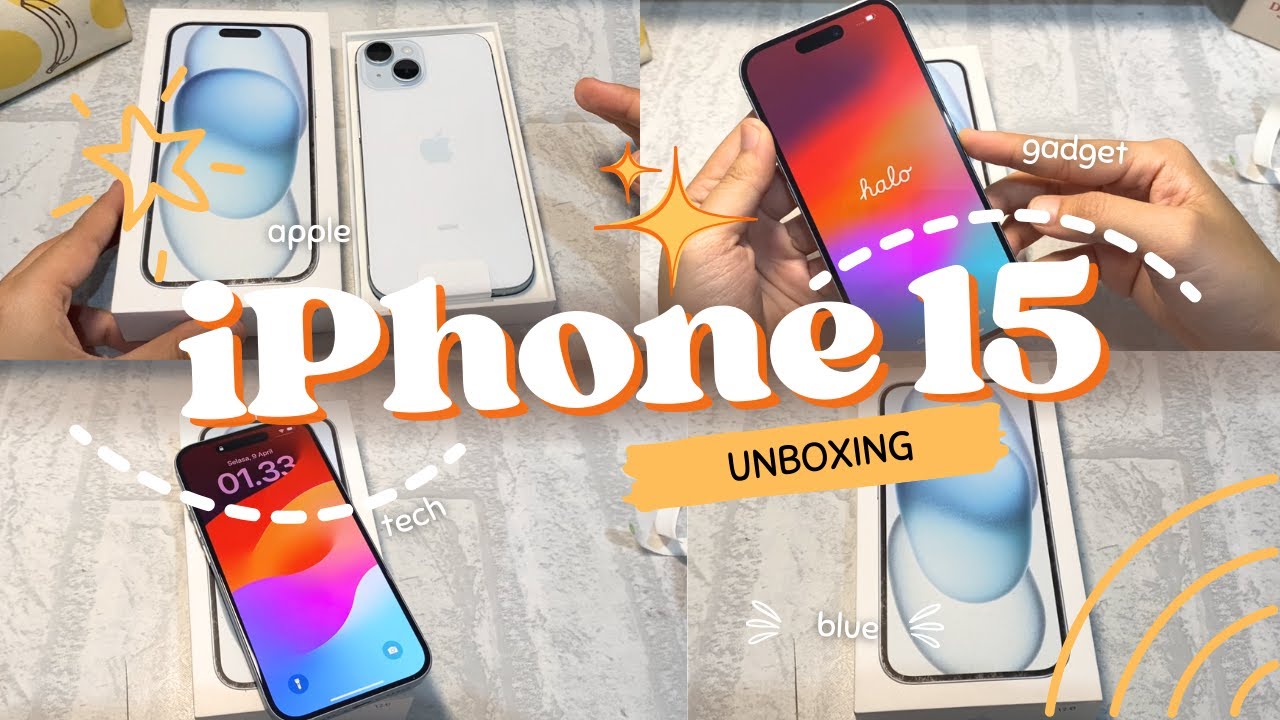 📦 iPhone 15 unboxing | aesthetic unboxing &  camera test