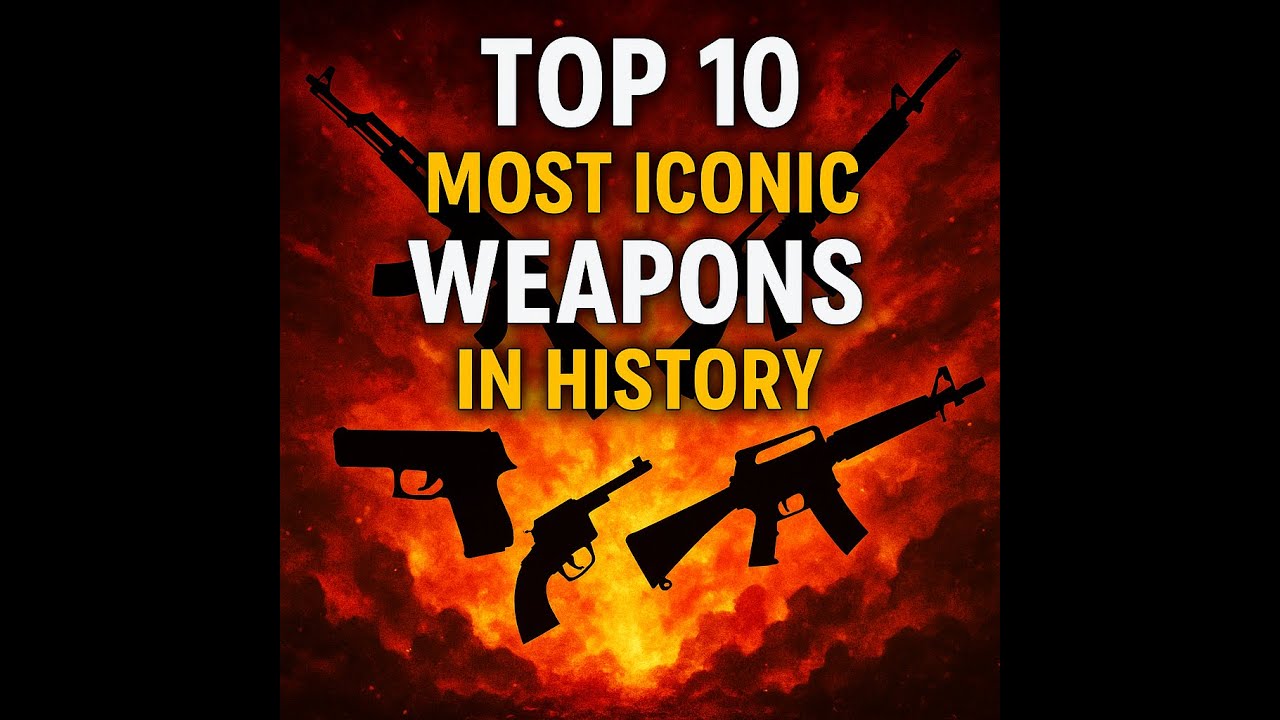 Top 10 Most Iconic Weapons in History