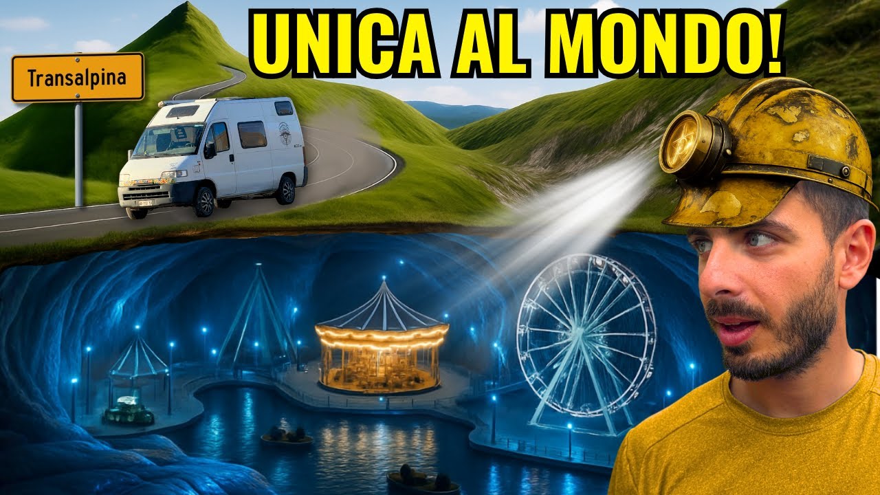 Il LUNA PARK SEGRETO della ROMANIA 🇷🇴 | dalla TRANSALPINA alla MINIERA di TURDA  in CAMPER