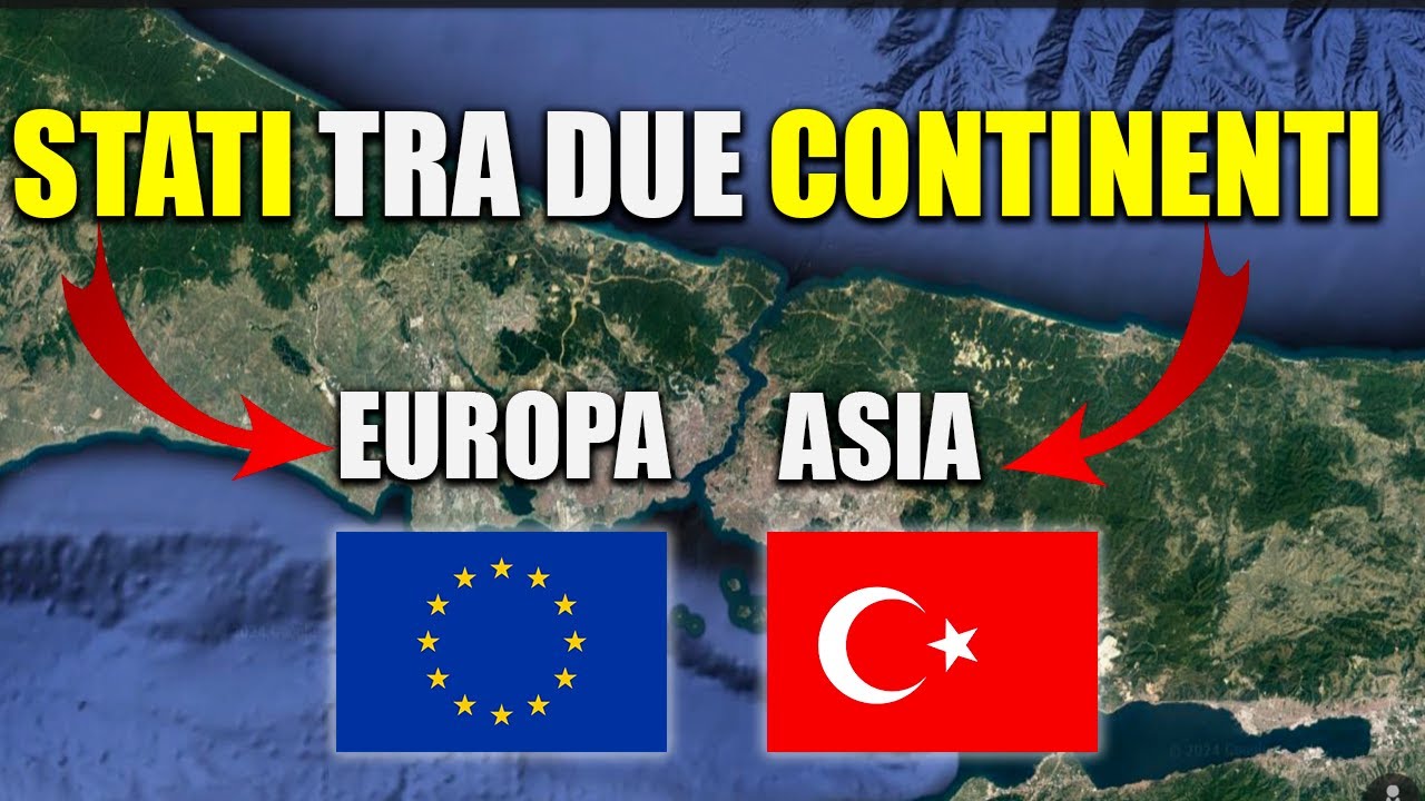 TUTTI GLI STATI TRA DUE CONTINENTI