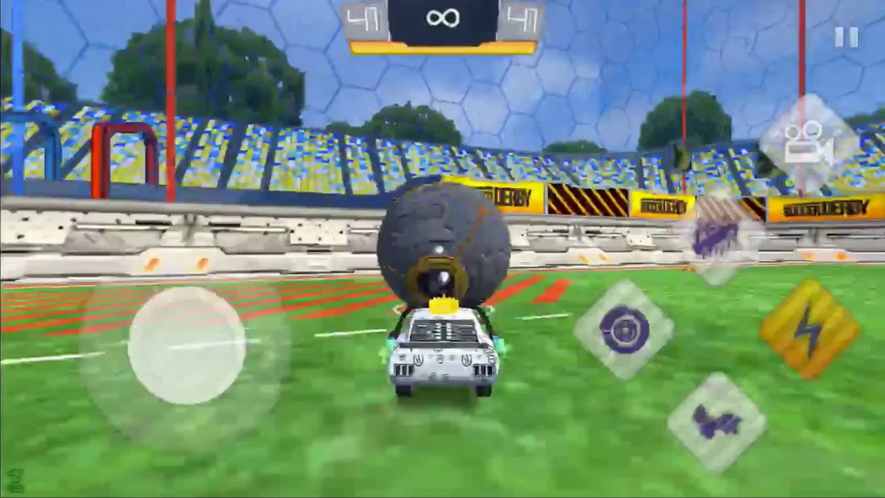 The First Perfect Rocket Soccer Derby Ceiling Shot