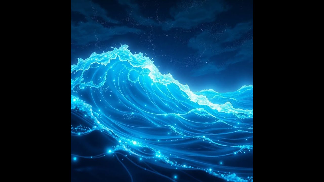 This Beach Glows Blue at Night and It's Mesmerizing | Deep Sleep Music for Stress