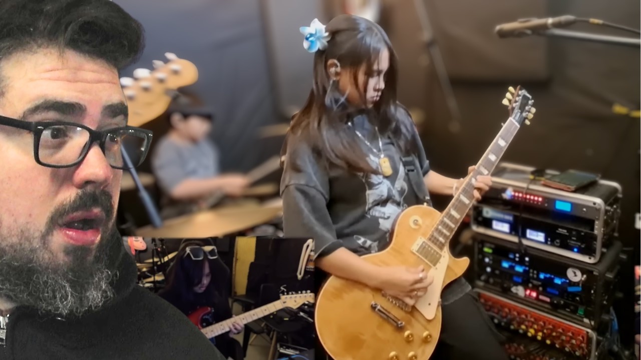 Music teacher reacts to Missioned Souls - CRAZY TRAIN - Ozzy Osbourne | family band studio cover