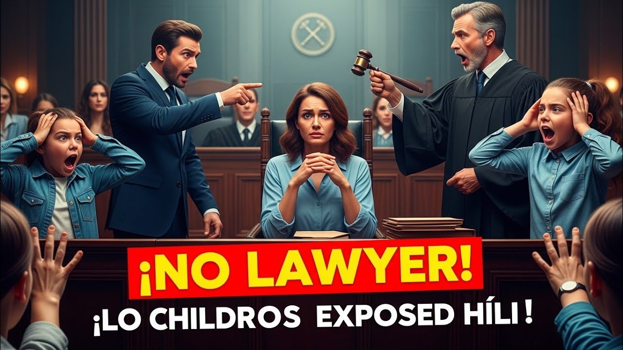 ¡La Niñera Fue a Juicio SIN Abogado! 😱 El Millonario La Acusó… Hasta Que Sus Hijos Dijeron ESTO 💥⚖️