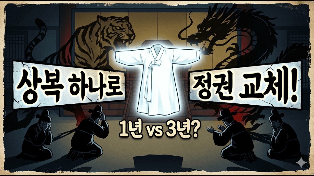 “상복 한 벌 때문에 조선 정권이 뒤집혔다… 15년 전쟁의 진실”