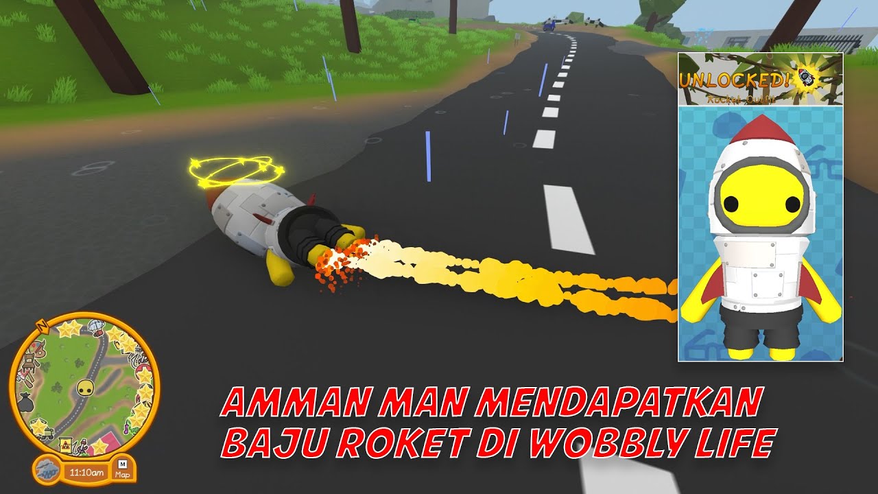 WOOBLY LIFE MENDAPATKAN BAJU ROKET