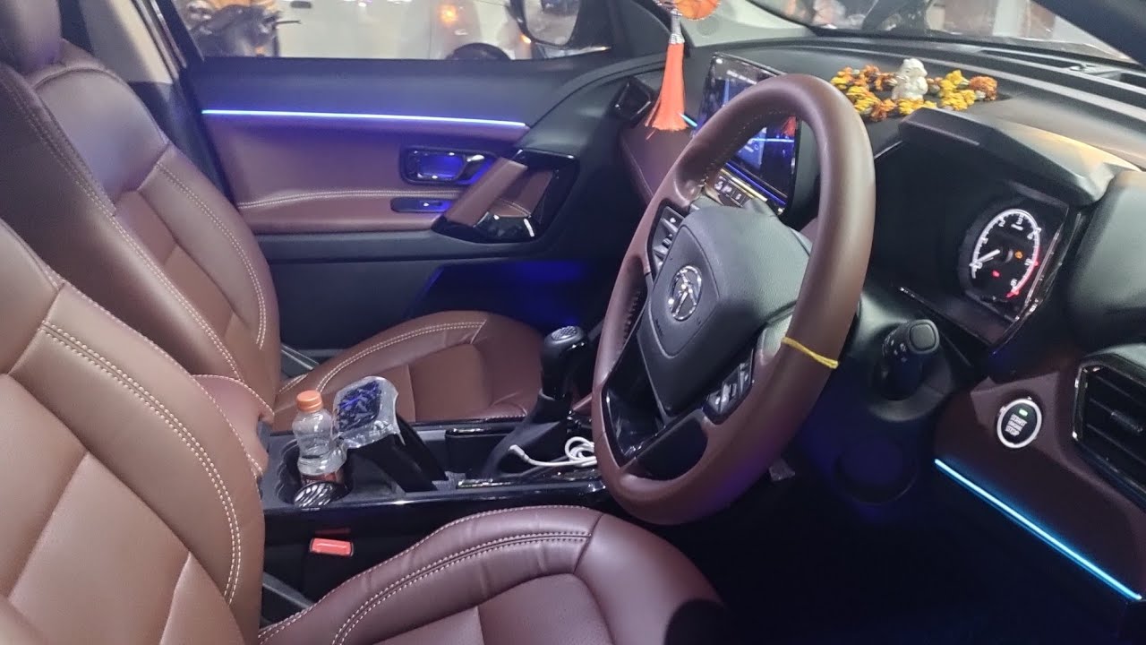 Tata Harrier 2023 XT+ modification 🔥 full interior modification 😱 and all needed accessories