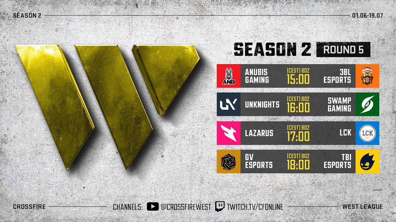 CrossFire West League 2024 - Season 2 - Round 5