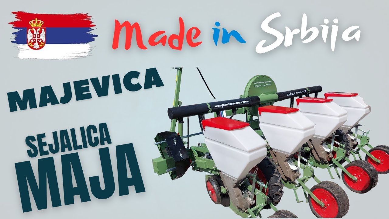 DOMAĆA JEFTINA I DOBRA ! -  MADE II SRBIJA  - MAJEVICA SEJALICA MAJA 4R ! // RECENZIJA