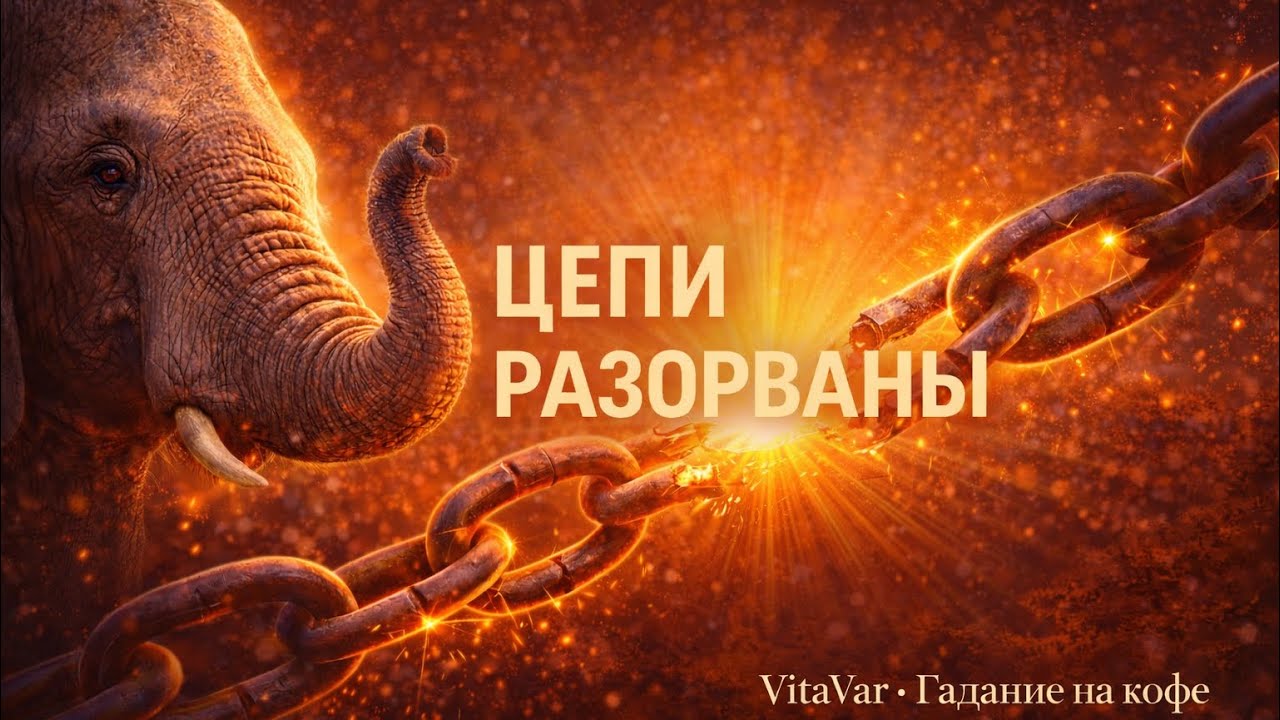 🐘 Если вы увидели этот знак в чашке — цепи судьбы уже разорваны  