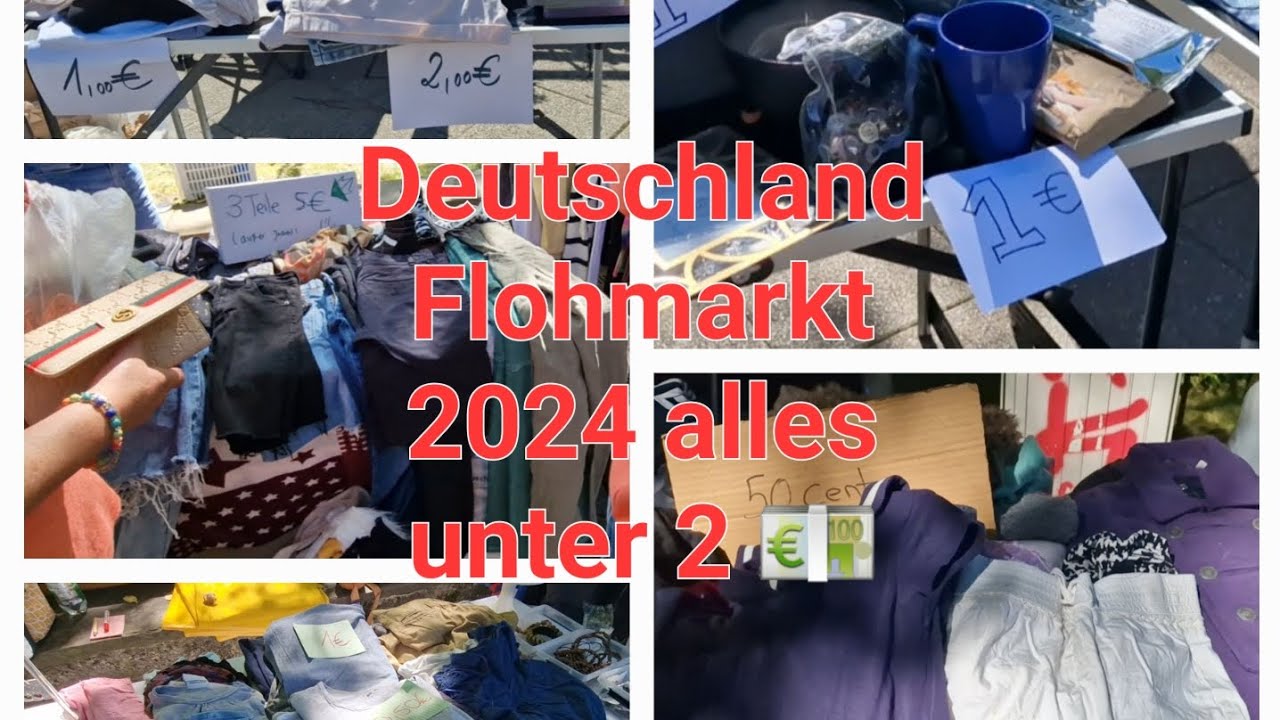 🛍Flohmarkt Detmold 2024, fast alles unter 2 💶
