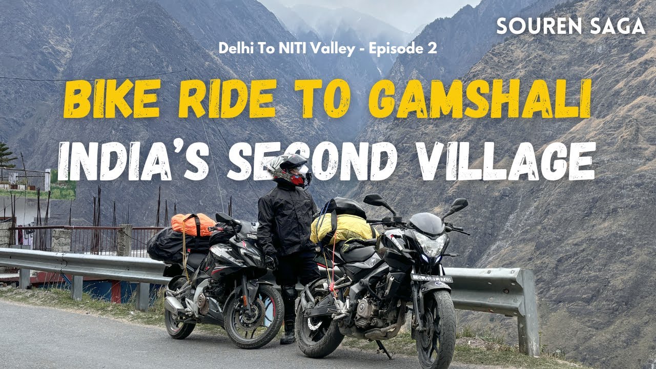 Bike Ride to Niti Valley | Josimath to Gamshali Village | Episode 2