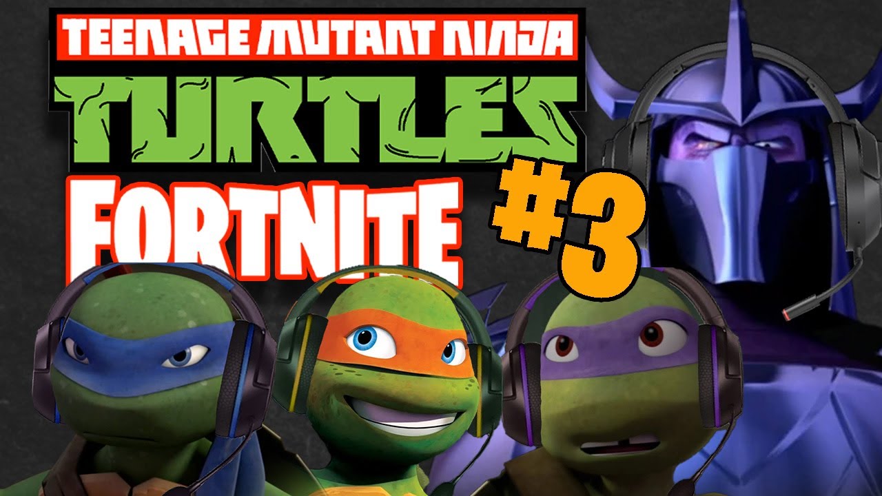 Teenage Mutant Ninja Turtles Playing Fortnite: Episode 3