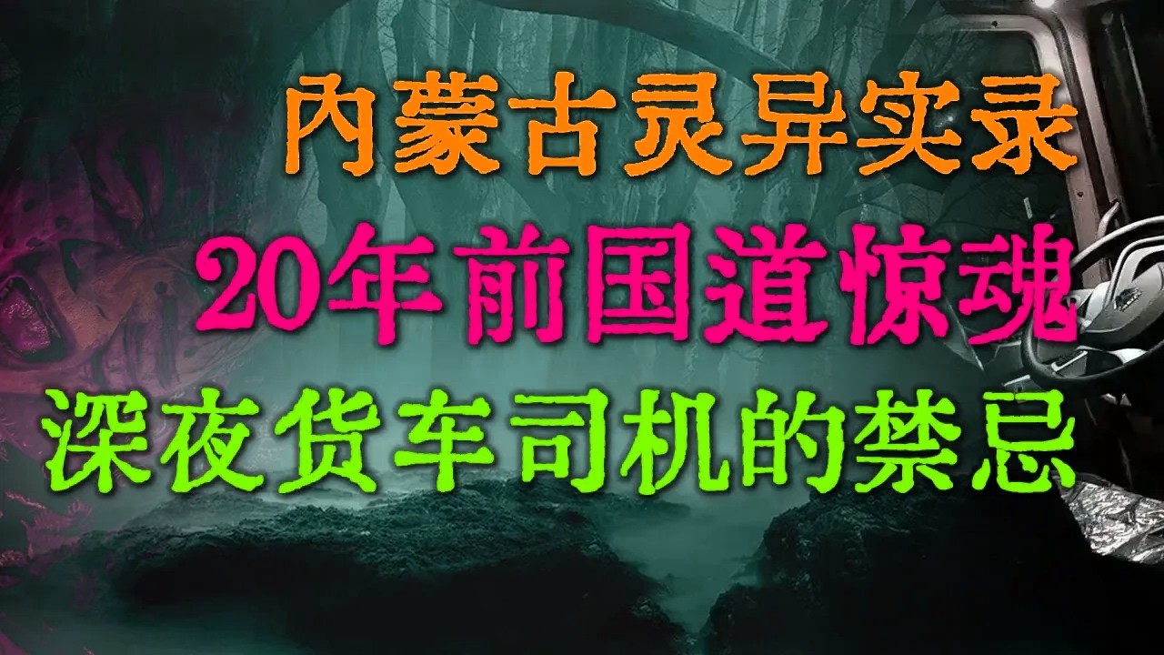 卡车司机真实经历，深夜国道千万别随便载人！20年前那场离奇车祸，警察查出乘客身份后冷汗直流 | 有些钱拿了会没命的 #鬼故事 #睡前故事 #解压故事 #民间故事 #恐怖故事 #horror「灵异电台」
