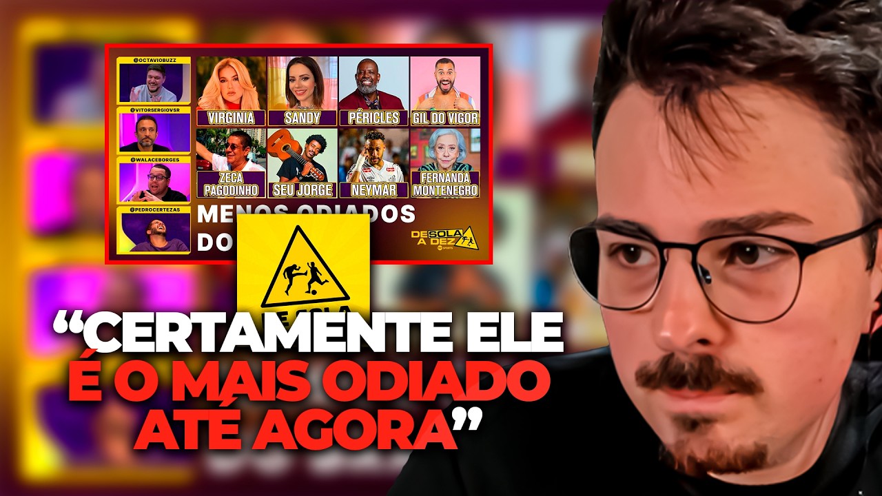 QUEM É A PESSOA MENOS ODIADA DO BRASIL? - DE SOLA | SPIDER REAGE